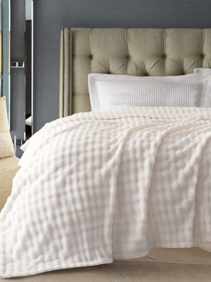 Плед Karven Bubble Кремовый