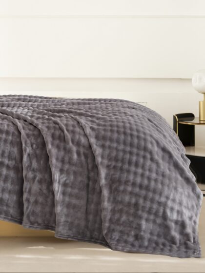 Плед Karven Bubble Серый