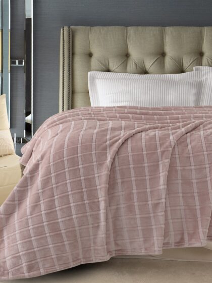 Плед Karven CUTTING Пудра